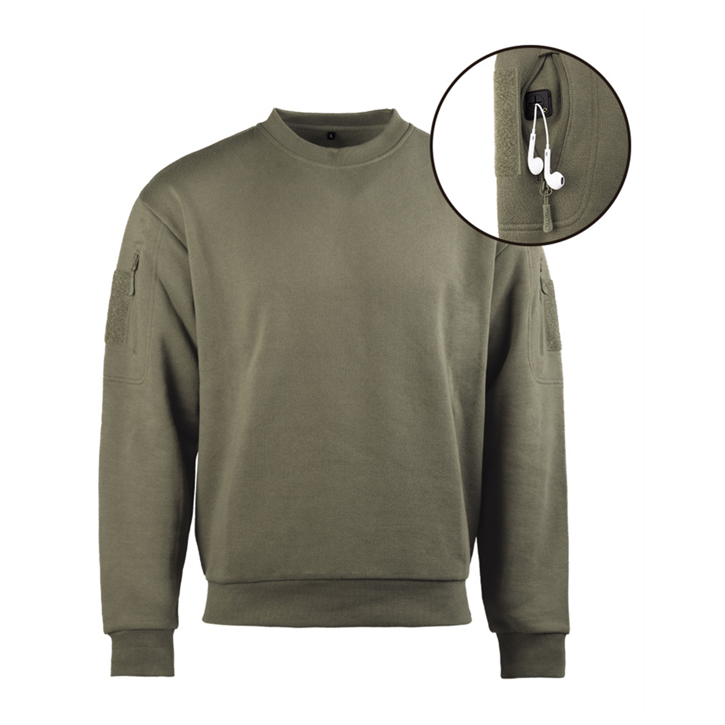 Sweatshirt Tactical Sweatshirt Rundhals