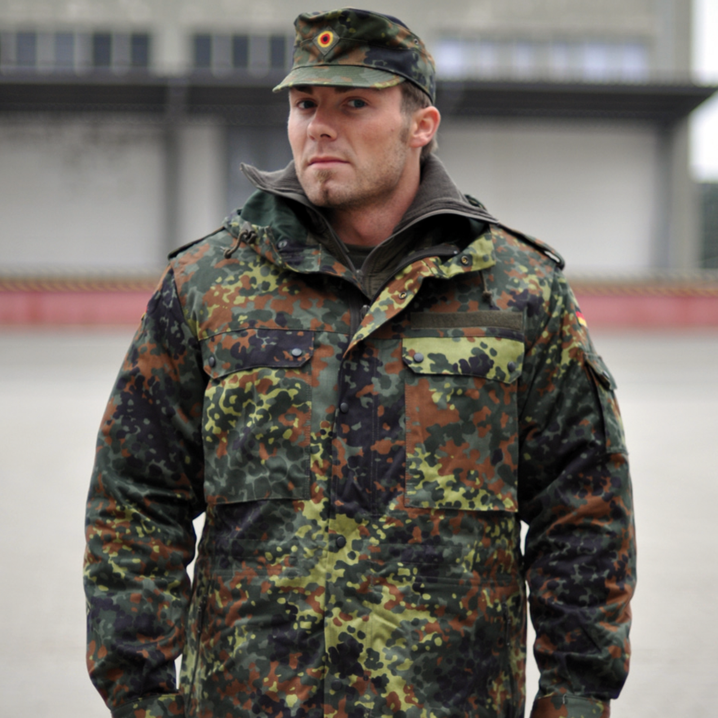 BW Feldjacke / Parka mit Unterziehfutter gebraucht