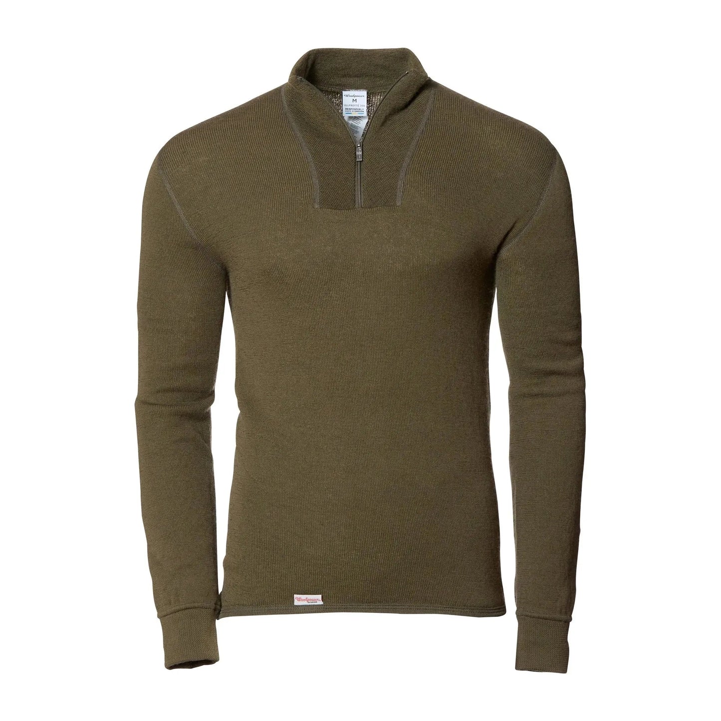 woolpower-rollkragenpullover-zip-turtleneck-200-pine-green-ansicht-1
