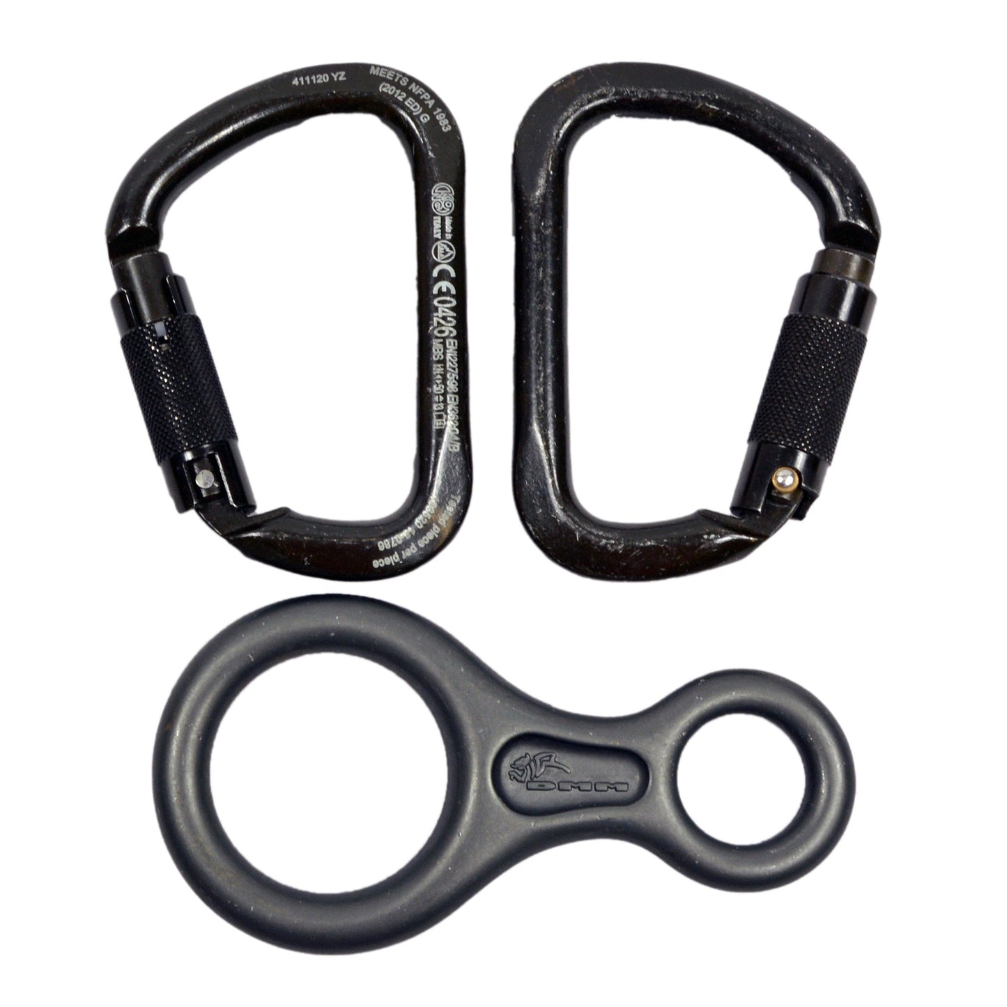 kong-karabiner-und-abseilachter-gebraucht-ansicht-1
