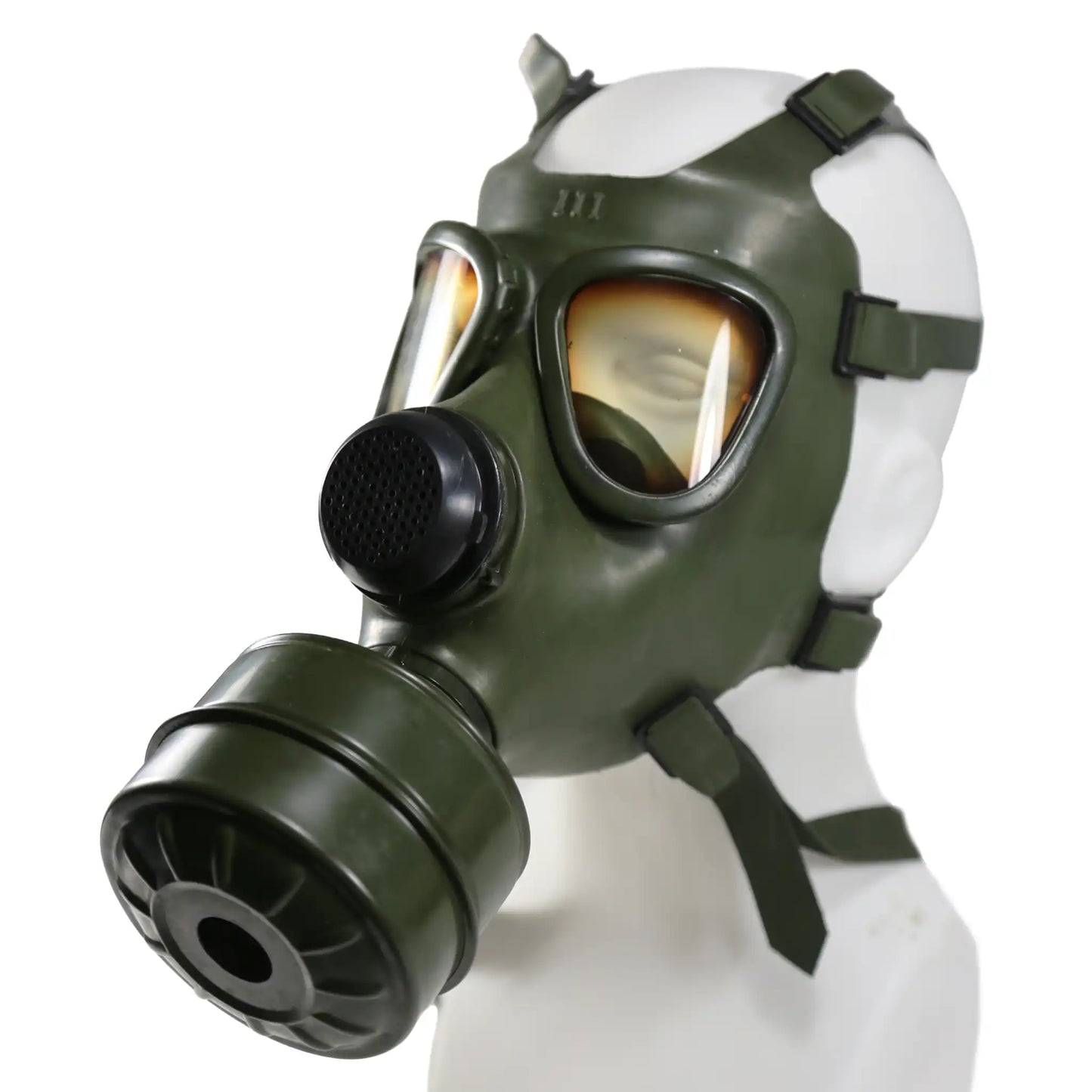 Rumänische Gasmaske inkl. Filter neuwertig
