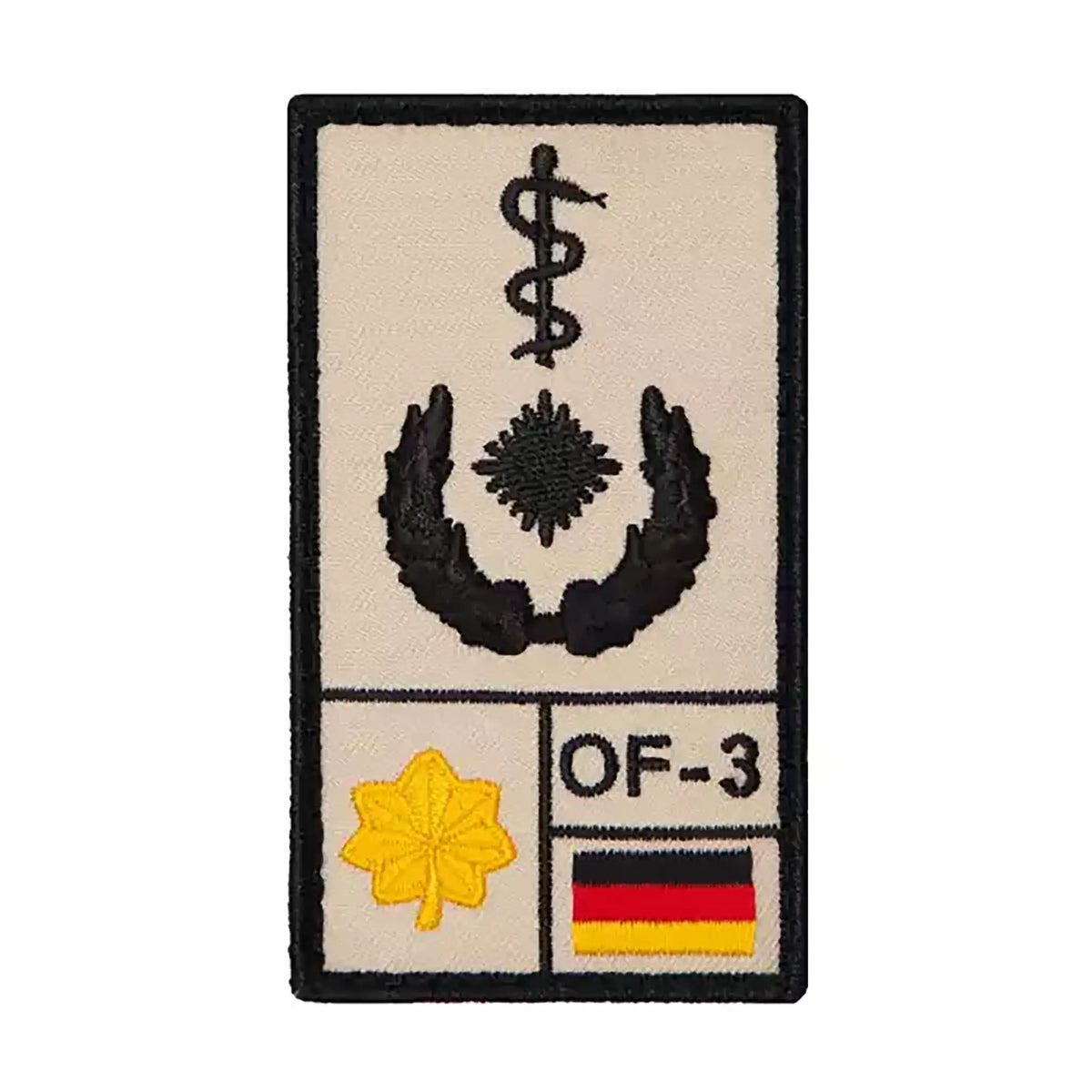 Parche de rango Oberstabsarzt
