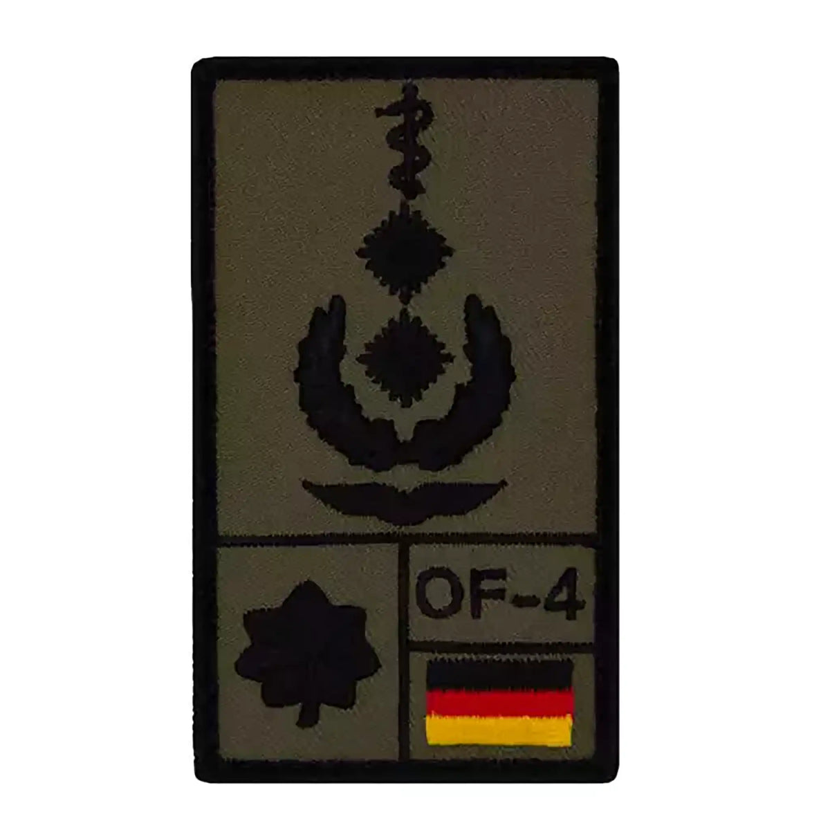 Parche de rango Oberfeldarzt Luftwaffe