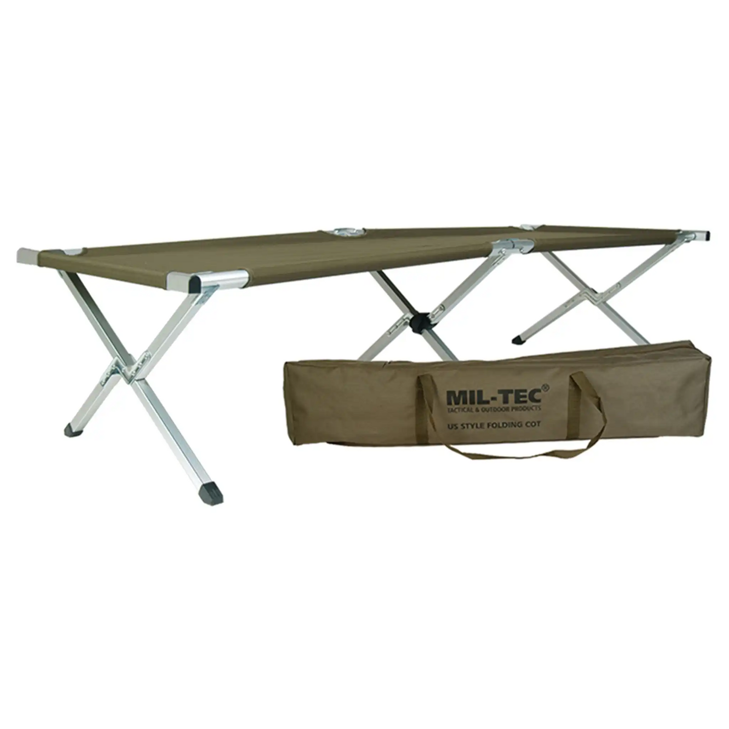 Cama de camping estilo estadounidense