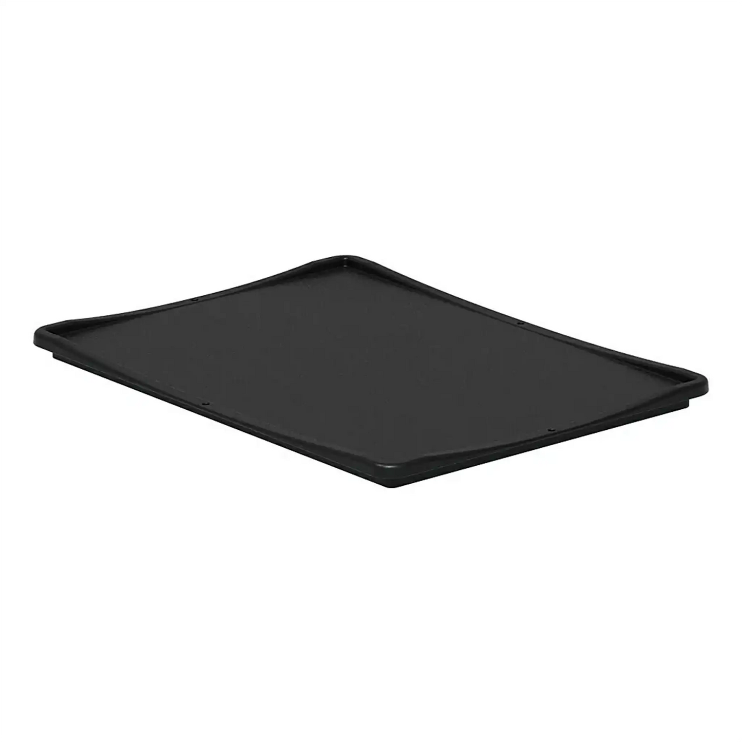 Euronorm-Scharnierdeckel 40 x 30 cm schwarz
