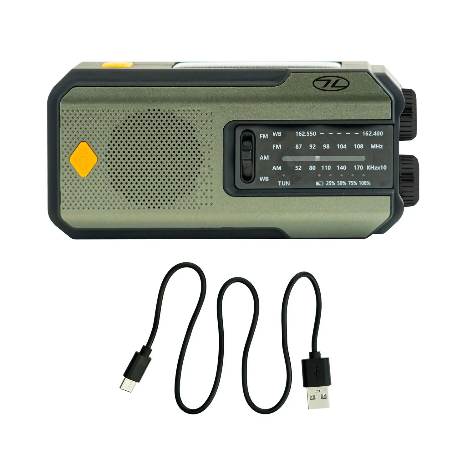 Kurbelradio Universal Survival Emergency Hub