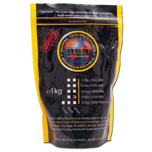 Airsoft pellets Bioval Bio BBs 0.3 g 3300 pcs.