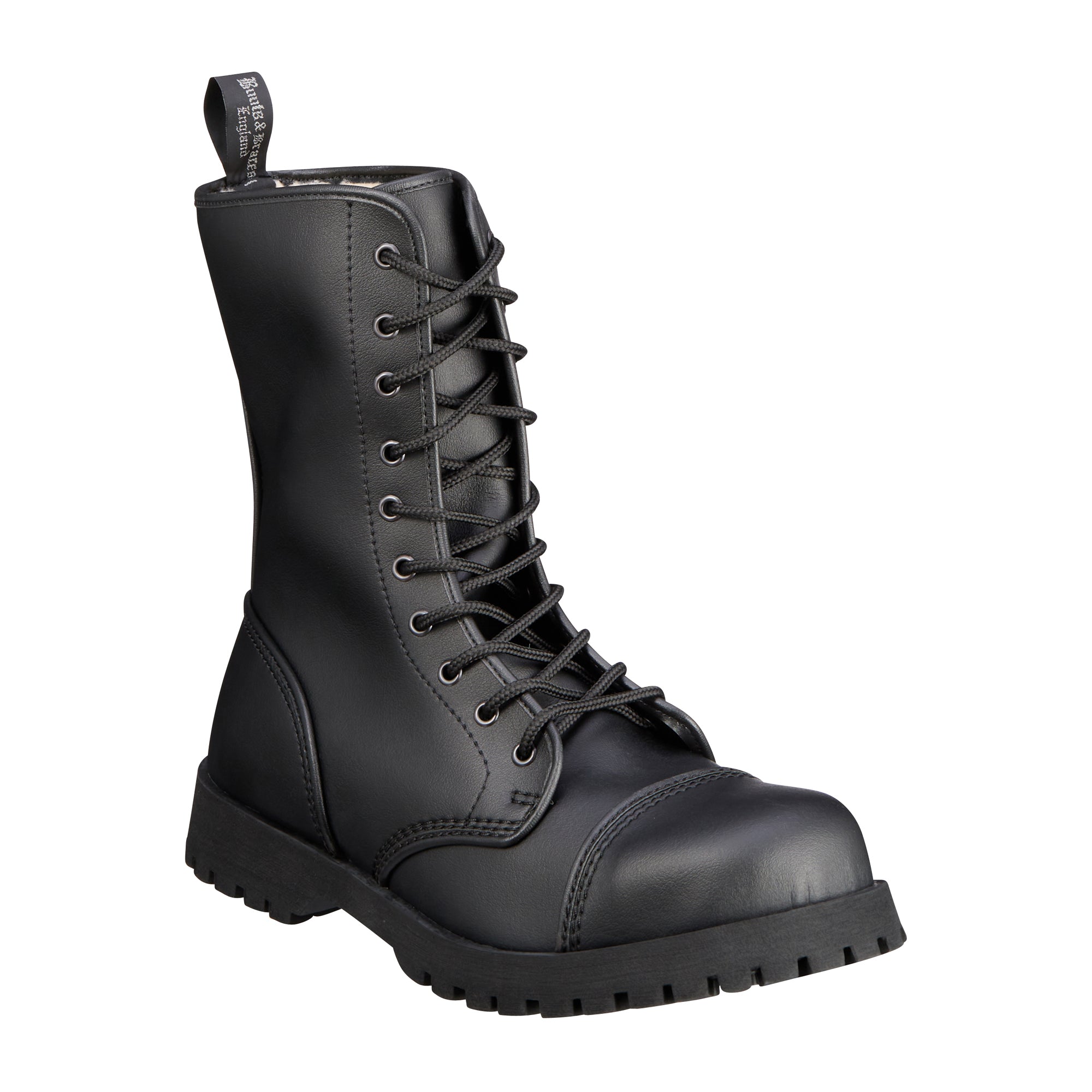 Boots & Braces Botas De 20 Orificios Rangers Negro, Color Negro, Talla 39 UE