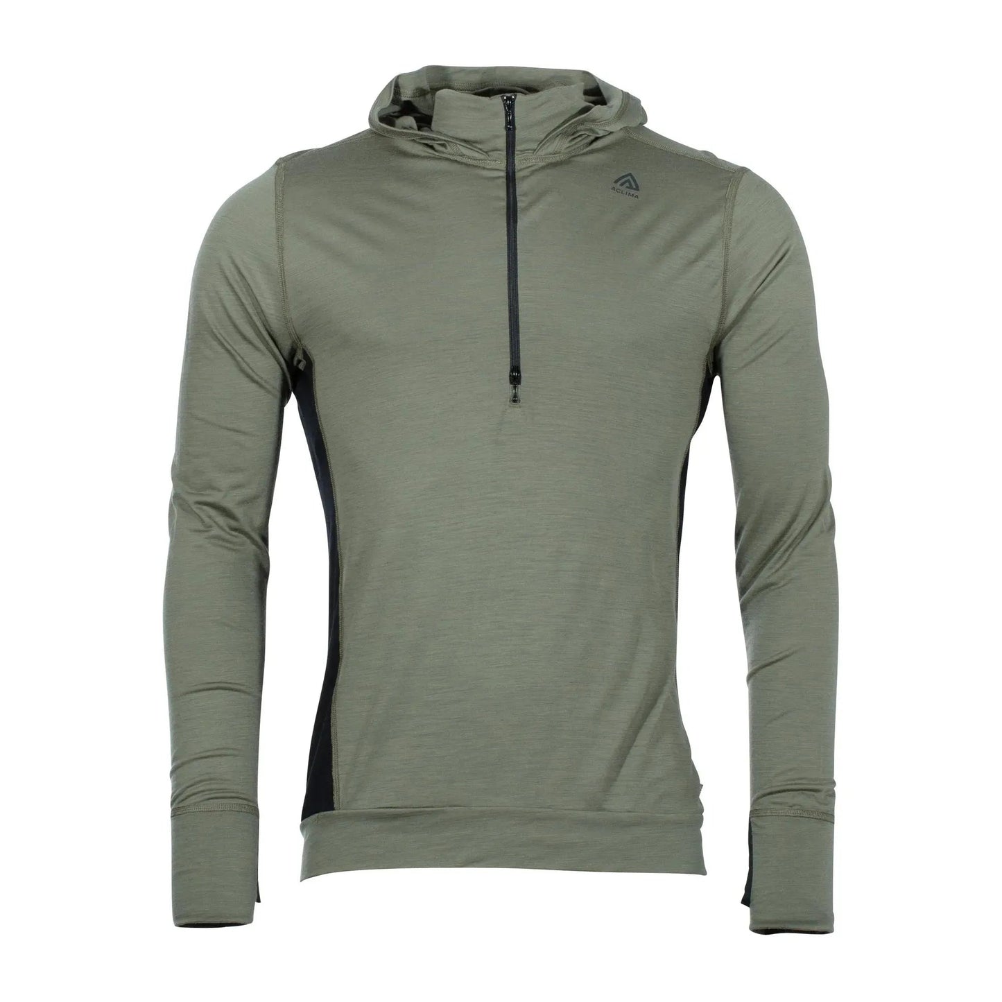 aclima-hoodie-lightwool-ranger-green-jet-black-ansicht-5
