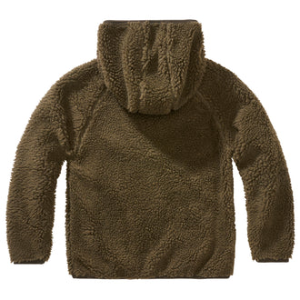 Kinder Jacke Kids Teddyfleece Jacke Hooded