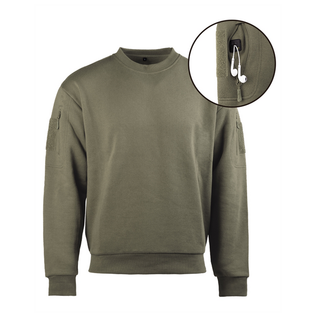 Sudadera Tactical Sudadera cuello redondo