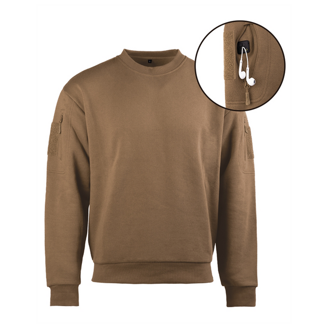 Sudadera Tactical Sudadera cuello redondo