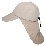 Cap Sahara mit Nackenschutz