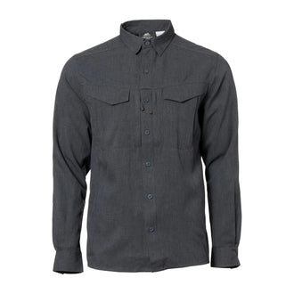 Hemd Defender MK2 Gentleman Shirt melange black grey