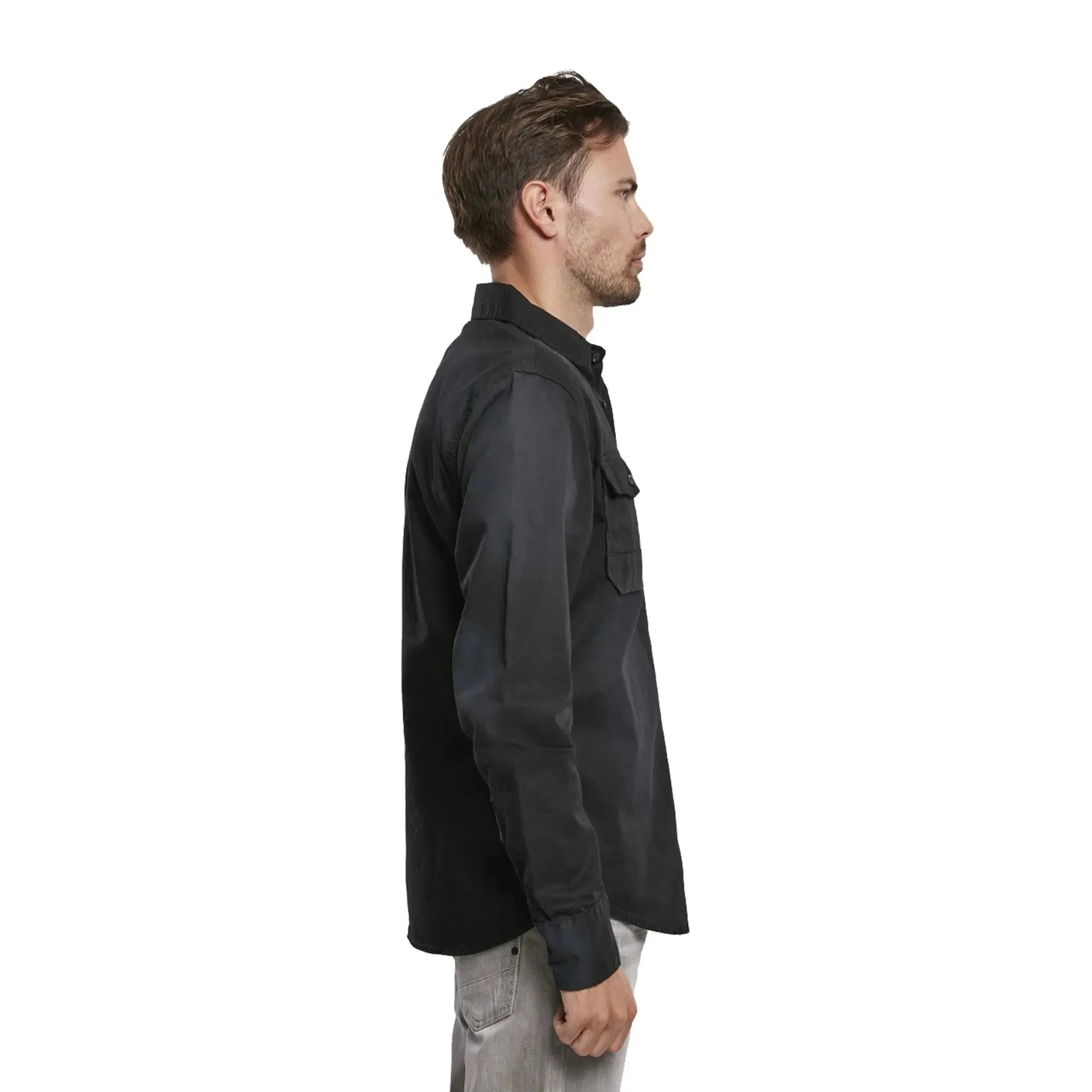 brandit-hemd-hardee-schwarz-ansicht-3