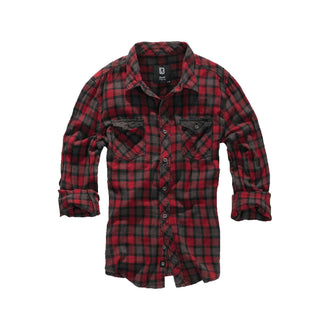 Hemd Duncan Check rot braun