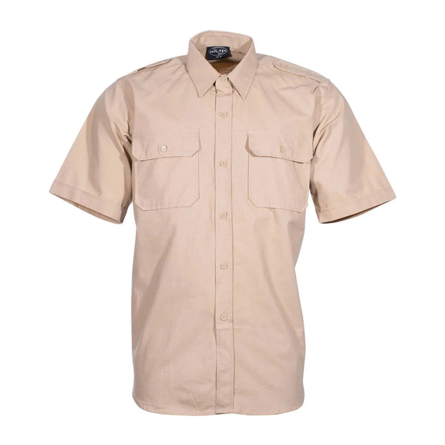 mil-tec-tropenhemd-kurzarm-baumwolle-khaki-ansicht-1