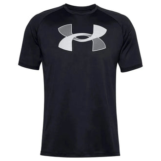 Maglietta Under Armour Big Logo Tech SS nera