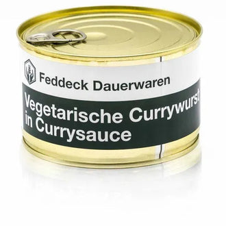 Fertiggericht Dose Vegetarische Currywurst mit Currysoße 400 g