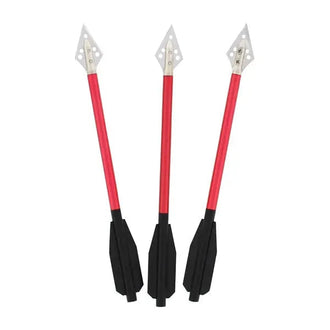 Aluminiumpfeile 6.5 Zoll mit Jagdspitze 3er Pack