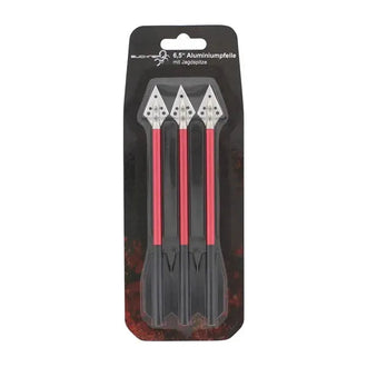 Aluminiumpfeile 6.5 Zoll mit Jagdspitze 3er Pack