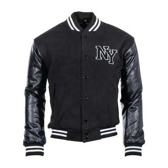 Baseballjacke NY mit Patch