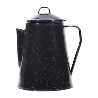 Kaffeekanne Emaille mit Percolator