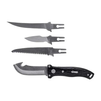 Klingenset Hunter silberfarben