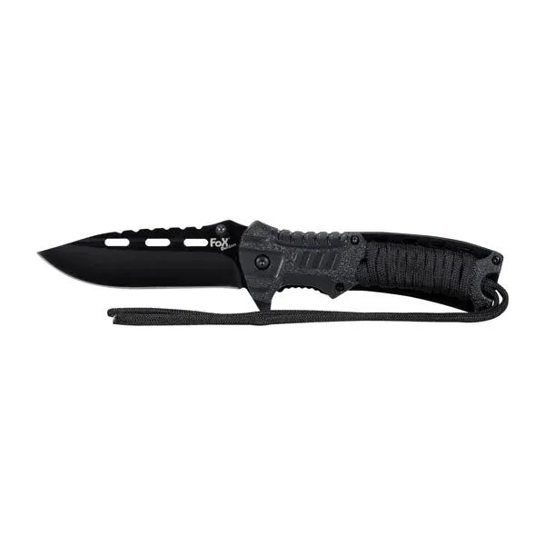 fox-outdoor-einhandklappmesser-blackrope-schwarz-ansicht-1