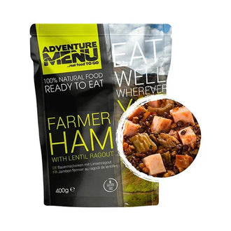 Bauerschinken mit Linsenragout