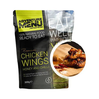 Hähnchenflügel auf Honig und Chili