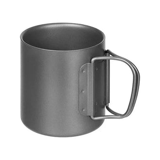 Tasse mit Klappgriffen Titan doppelwanding 0.3 L