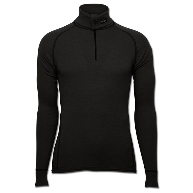 brynje-shirt-classic-wool-zip-polo-ansicht-2