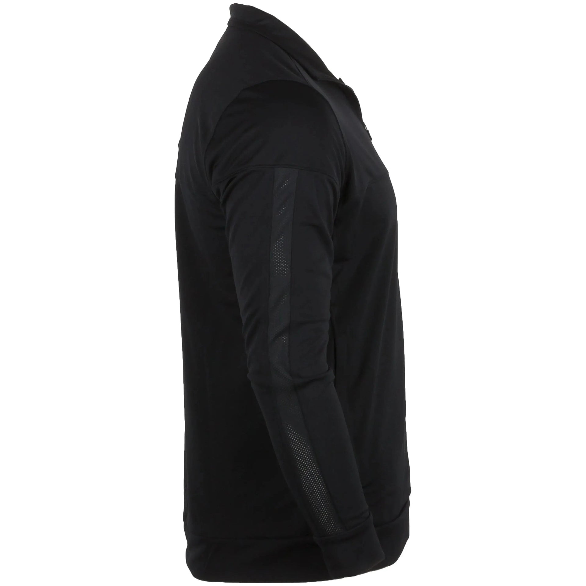 under-armour-jacke-sportstyle-pique-schwarz-ansicht-2