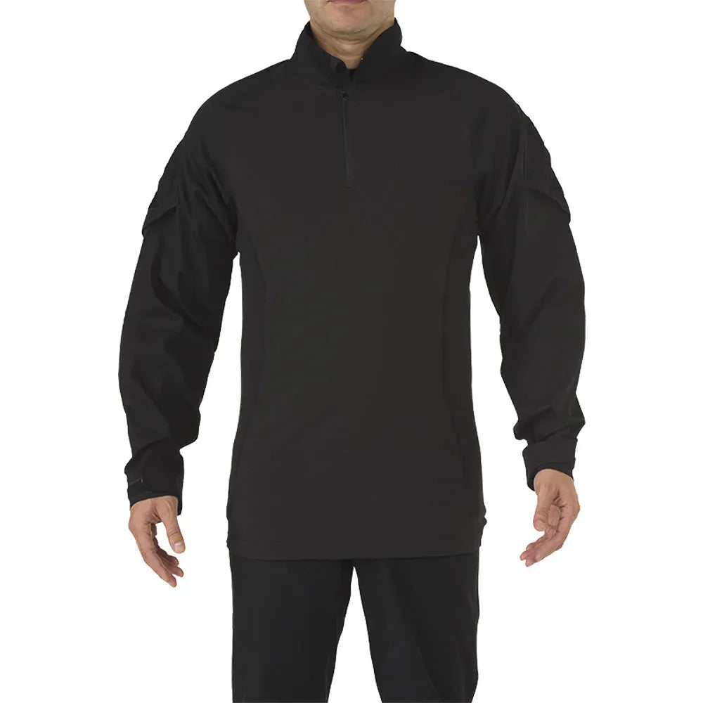 5-11-tactical-5-11-pullover-shirt-rapid-assault-schwarz-ansicht-2