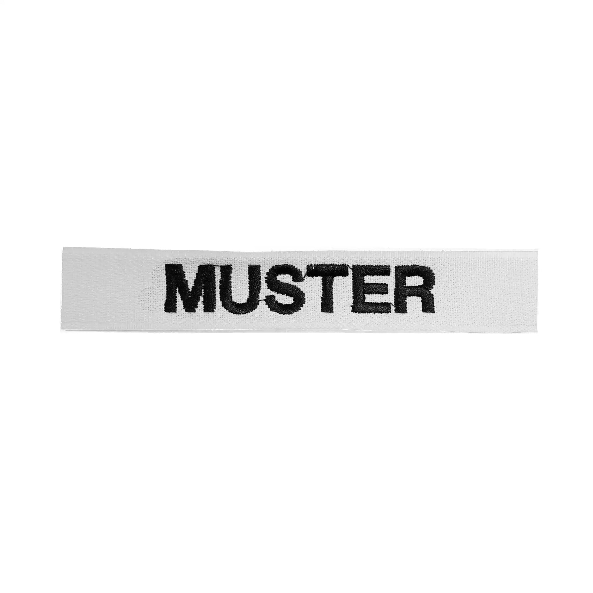 Namensbänder 5er Set Grau