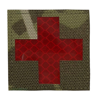 Patch Cross Medic reflektierend