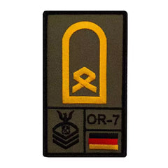 Rank Patch Hauptbootsmann - Olive / OR-7