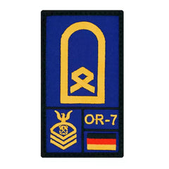 Insigne de grade Hauptbootsmann - Bleu / OR-7
