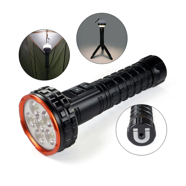 Lampe de poche LED 4 en 1 4000 Lumen