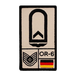 Rank Patch Feldwebel Luftwaffe