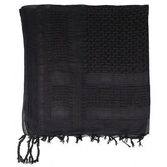 MFH Shemag PLO 110 x 110 cm paño negro