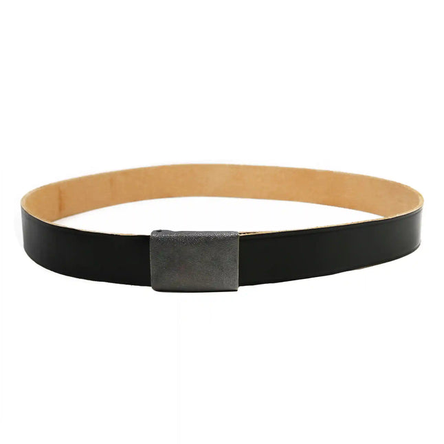 BW leather trouser belt according to TL Army and Air Force