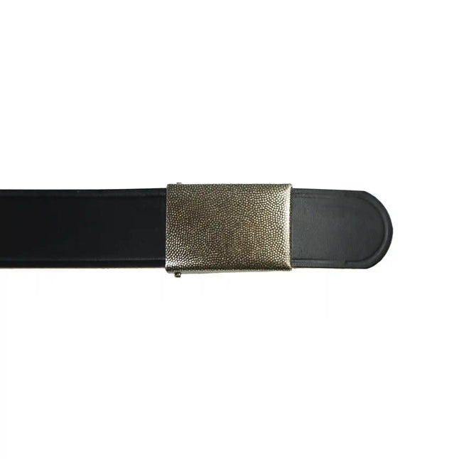 BW leather trouser belt according to TL Army and Air Force