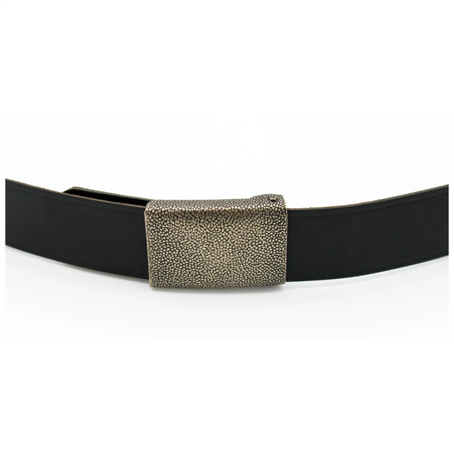 Hosengürtel Leder durchgefärbt 32 mm nach TL