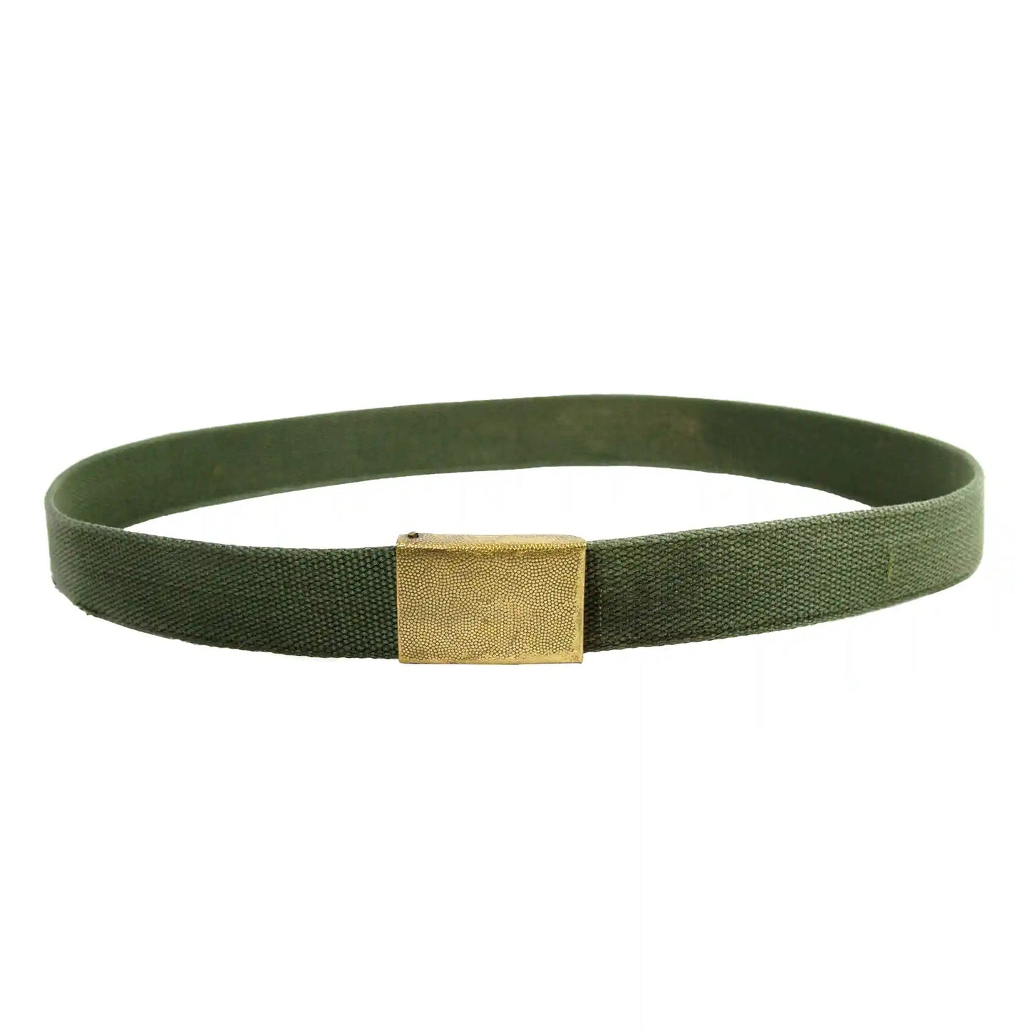 Cintura per pantaloni BW in tessuto oliva usato