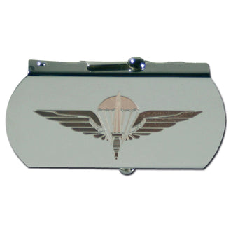 Cintura per pantaloni con fibbia Belgio Para Commando