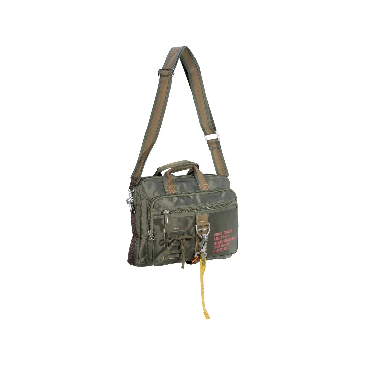 handtasche-karabiner-gross-pure-trash-oliv-ansicht-6