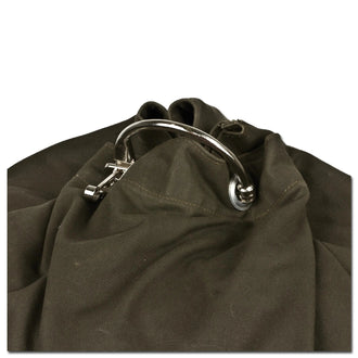 Bolsa de lona BW grande oliva usada