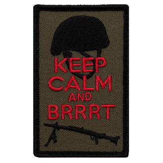 Patch Keep calm and Brrrt